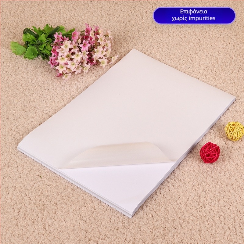 Κύκλικές αυτοκόλλητες ετικέτες – επιφάνεια από χαρτί, 0,07 mm πάχος, φιλικό προς το περιβάλλον κόλλα, αντίσταση έως 60°C