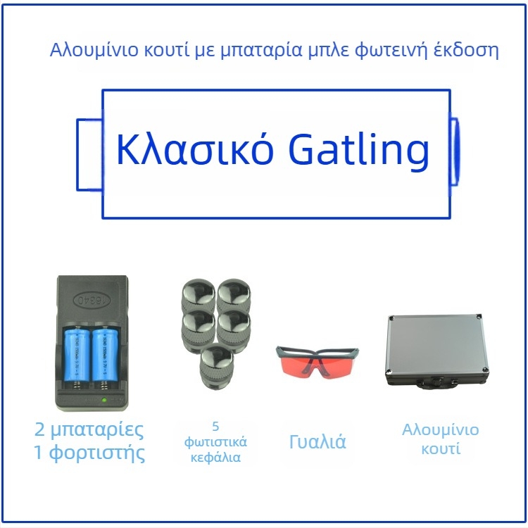 MTTBCHA Φορητός φακός λέιζερ χειρός για υπαίθριες χρήσεις (εμβέλεια 1000 m, μήκος κύματος 450 nm, μπαταρία 16340, προέλευση Zhejiang)