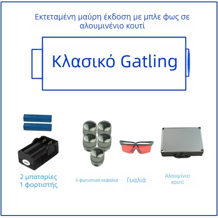 MTTBCHA Φορητός φακός λέιζερ χειρός για υπαίθριες χρήσεις (εμβέλεια 1000 m, μήκος κύματος 450 nm, μπαταρία 16340, προέλευση Zhejiang)