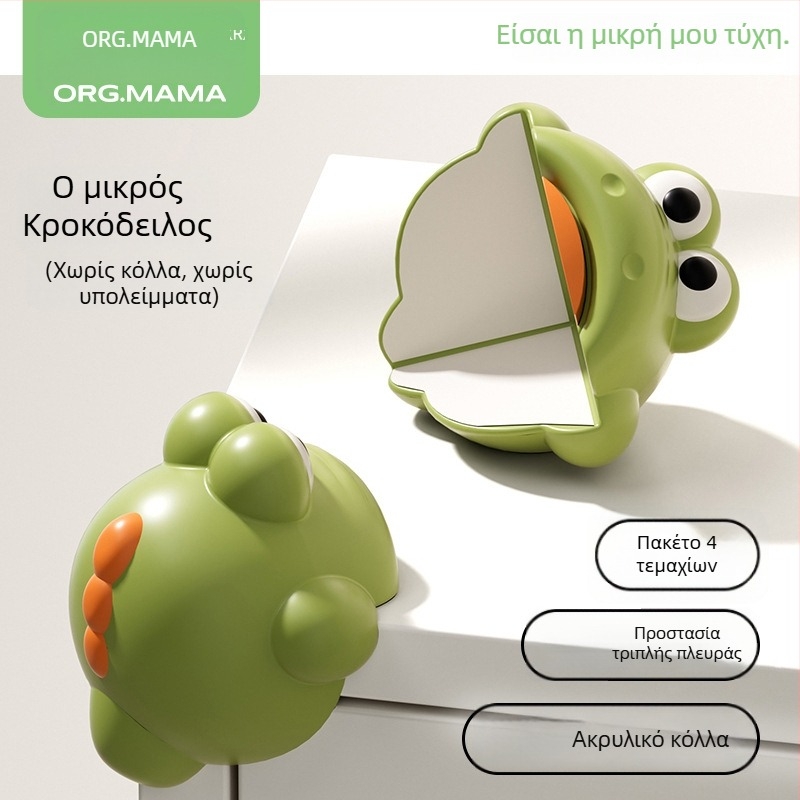 Org.mama / Mama Fruit παιδικό προστατευτικό γωνίας τραπεζιού με καρτούν - ειδικό σχήμα, προστασία από κρούσεις