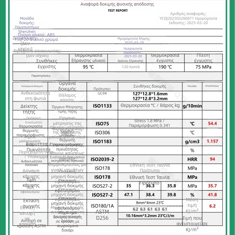 Νήμα ABS για 3D εκτύπωση, διάμετρος 1,75 mm, 1 kg, κυκλικό τμήμα, FDM, αντοχή σε υψηλές θερμοκρασίες, υψηλή αντοχή