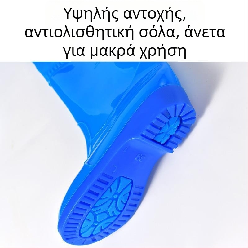 Γυναικείος αδιάβροχος συνδυασμός για νερό με παντελόνια και παπούτσια νερού, ολόσωμο ένδυμα βροχής για καλοκαίρι ψάρεμα