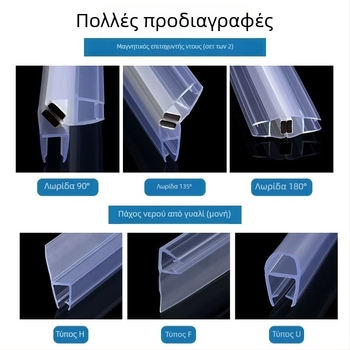 Μαγνητική λωρίδα στεγανοποίησης πόρτας — μάρκα Strength, μοντέλο Seal strip, Regular Fit, για πόρτες, στυλ Νέο Κινέζικο