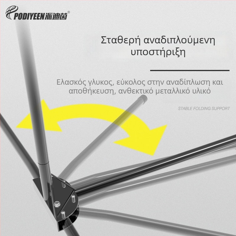 Φορητή βάση διχτυού μπάντμιντον — ρυθμιζόμενο ύψος, συμβατή με διχτυα μπάντμιντον, βόλεϊ, τένις, pickleball και ποδόσφαιρο; δίχτυ από Tetoron πολυεστέρα χωρίς κόμπους, πυκνή ύφανση, 600D Oxford δέσιμο