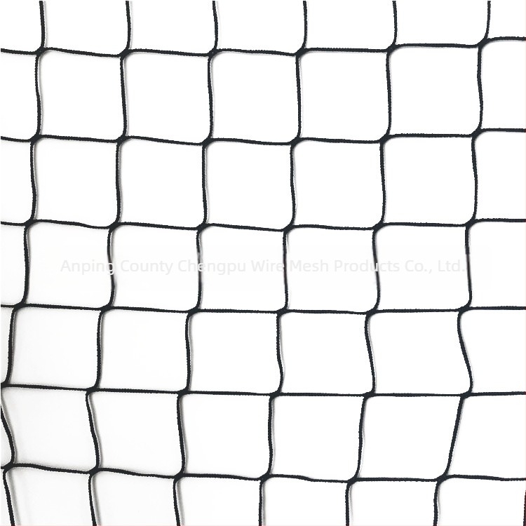 Δίκτυ απομόνωσης κλειστών γηπέδων μπάσκετ και τένις, χωρίς κόμπους, μαλακό πολυεστερικό δίχτυ