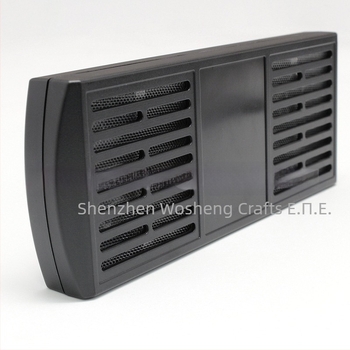 Τετράγωνο κουτί πούρων με υγραντήρα και υγρομετρητή – Πλαστικό, απλός σχεδιασμός, προσαρμόσιμο