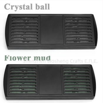 Τετράγωνο κουτί πούρων με υγραντήρα και υγρομετρητή – Πλαστικό, απλός σχεδιασμός, προσαρμόσιμο