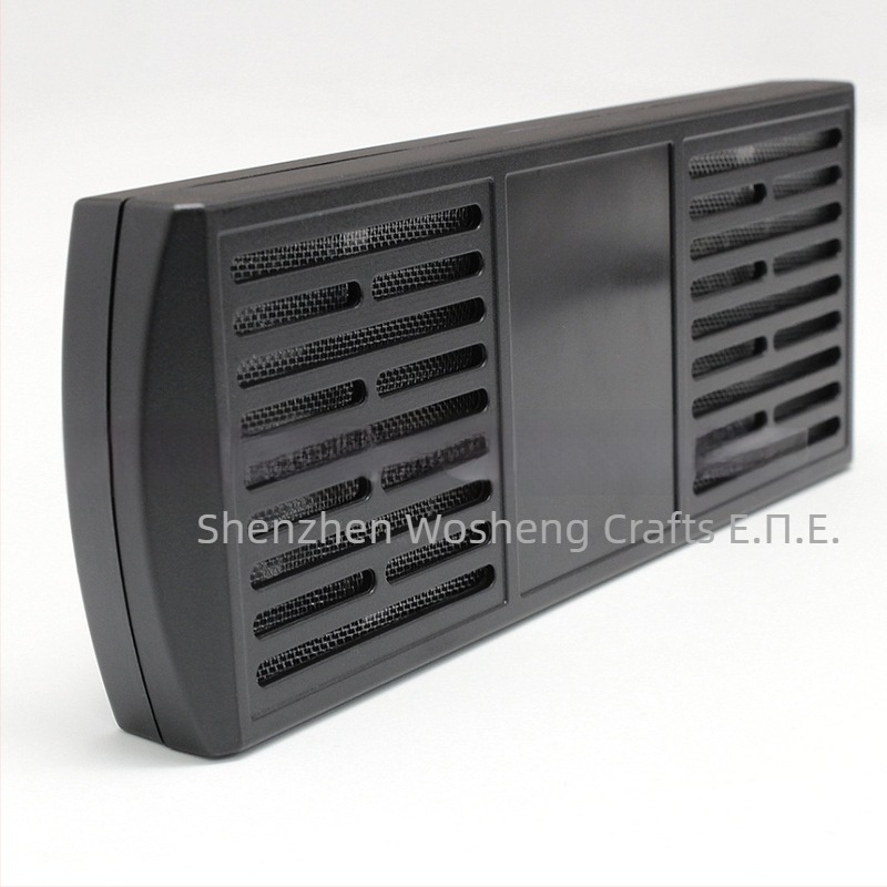 Τετράγωνο κουτί πούρων με υγραντήρα και υγρομετρητή – Πλαστικό, απλός σχεδιασμός, προσαρμόσιμο