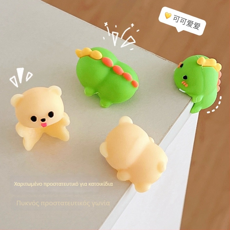 Προστατευτικό γωνίας τραπεζιού για μωρά - Ορθογώνιο σχήμα, μαλακή άκρη, καρτούν σχέδιο