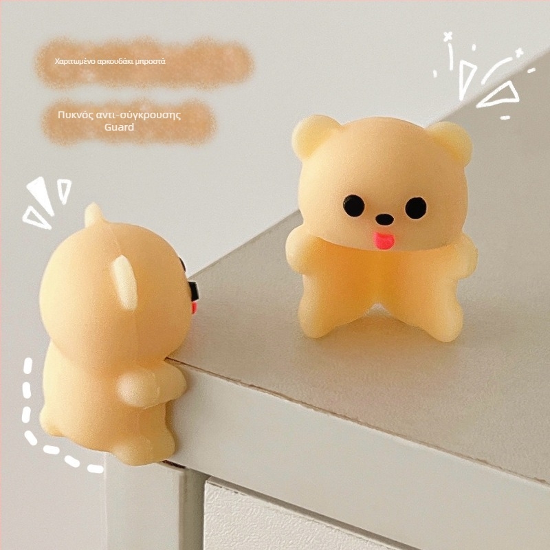 Προστατευτικό γωνίας τραπεζιού για μωρά - Ορθογώνιο σχήμα, μαλακή άκρη, καρτούν σχέδιο