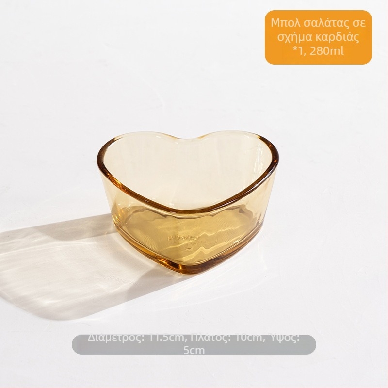 Xingyou glass bowl for fruit salad, noodles and soup (Μάρκα: Xingyou; Υλικό: Γυαλί; Εκτύπωση λογότυπου: Ναι; Προσωποποίηση: Ναι; Κυκλοφορία: 2025)