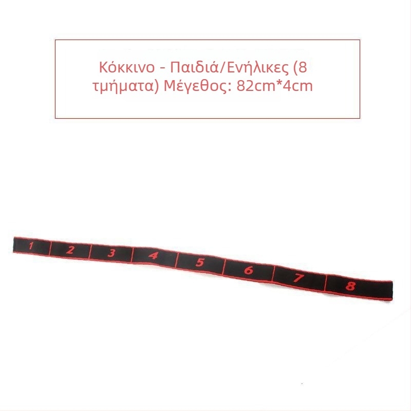 Fenzhi Ελαστική ταινία διάτασης για την πλάτη και τους ώμους – Διαχωριζόμενη ταινία yoga/pilates αντίστασης