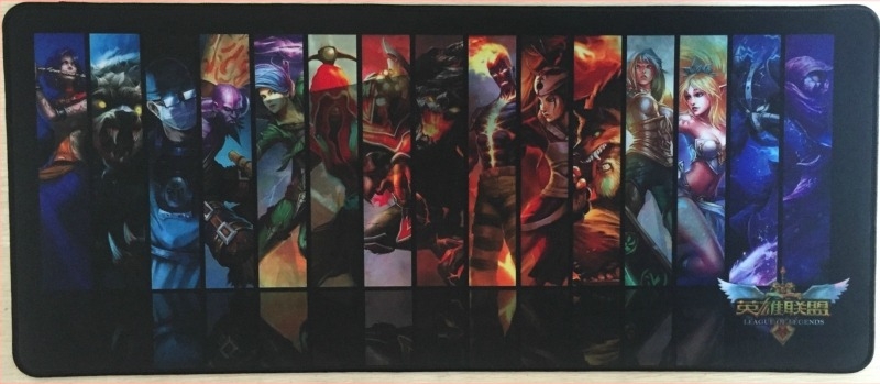 Διπλής όψεως καουτσούκ επιφάνειας γραφείου με εκτύπωση λογότυπου και προσαρμογή OEM