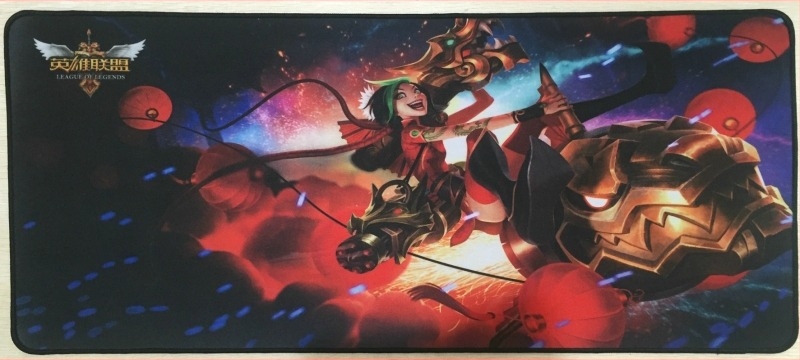 Διπλής όψεως καουτσούκ επιφάνειας γραφείου με εκτύπωση λογότυπου και προσαρμογή OEM