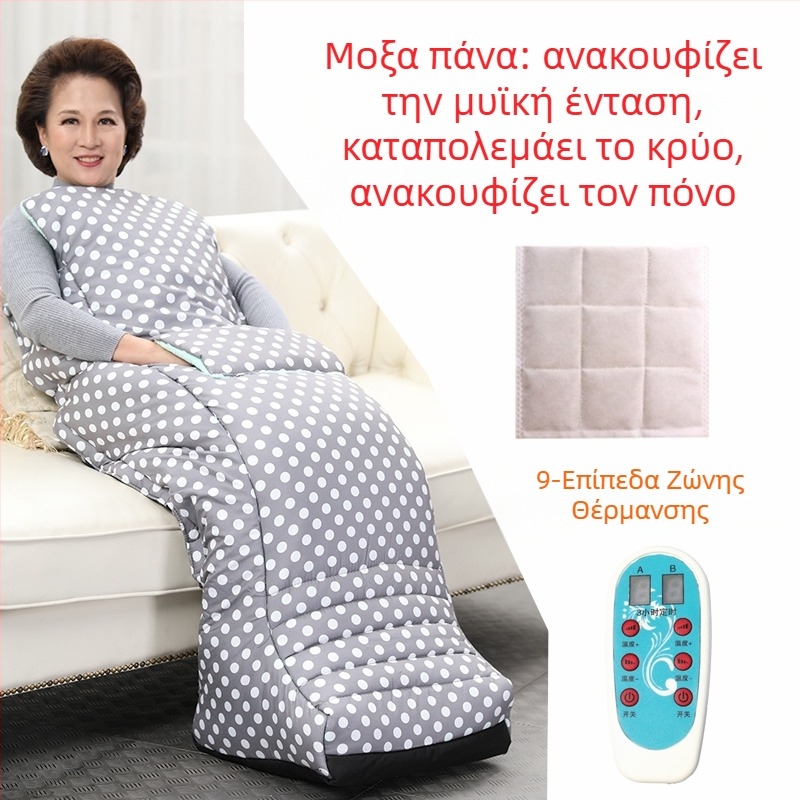 Παντόφλες με θερμανόμενη εσωτερική σόλα USB – Ανδρικές παντόφλες/οικιακά παπούτσια, γνήσιο δέρμα, Xiang Nuanyi