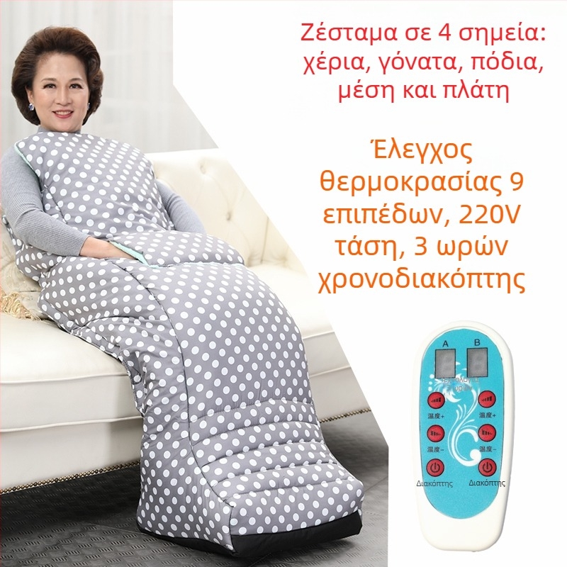 Παντόφλες με θερμανόμενη εσωτερική σόλα USB – Ανδρικές παντόφλες/οικιακά παπούτσια, γνήσιο δέρμα, Xiang Nuanyi