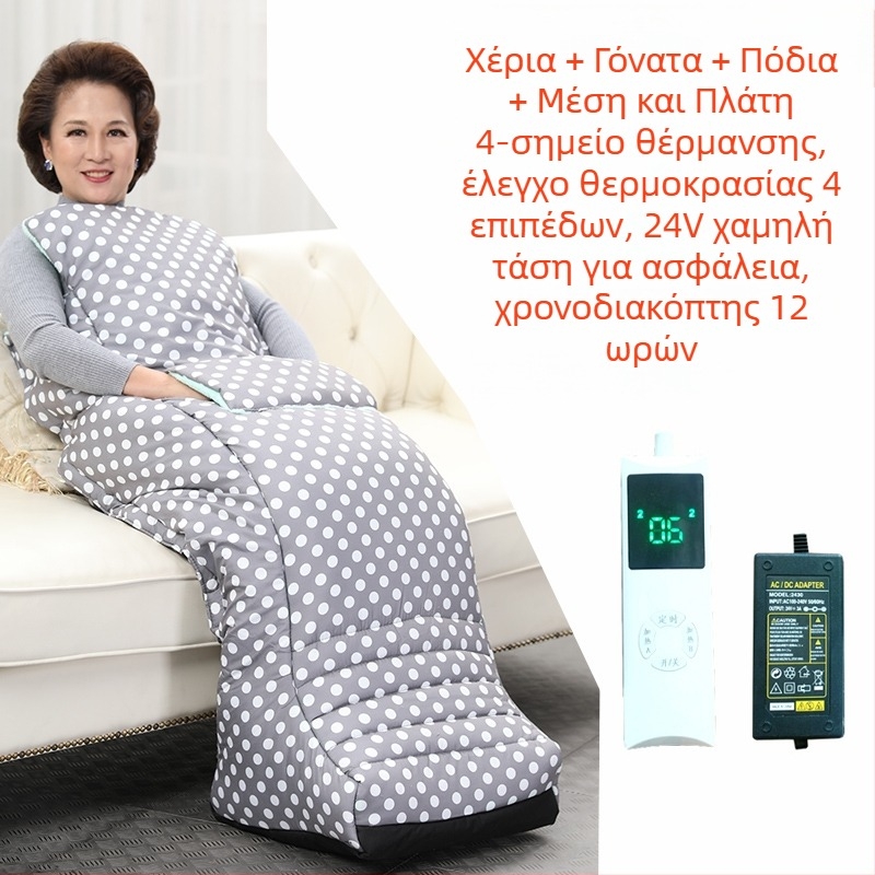 Παντόφλες με θερμανόμενη εσωτερική σόλα USB – Ανδρικές παντόφλες/οικιακά παπούτσια, γνήσιο δέρμα, Xiang Nuanyi