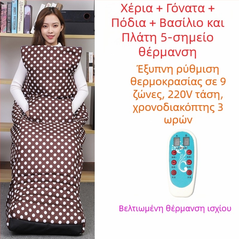 Παντόφλες με θερμανόμενη εσωτερική σόλα USB – Ανδρικές παντόφλες/οικιακά παπούτσια, γνήσιο δέρμα, Xiang Nuanyi