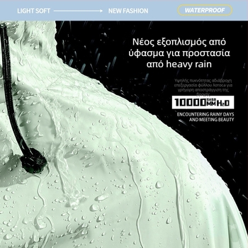 Pengchang PVC παχύ αδιάβροχο με κάλυμμα ποδιού για έναν οδηγό – πλήρης προστασία σώματος, υψηλός λαιμός για προστασία προσώπου