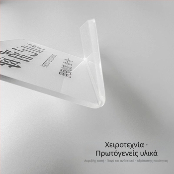 Ακρυλική πινακίδα ρεσεψιόν για ξενοδοχεία/ενοικιαζόμενα, προσαρμοσμένη κατασκευή, μάρκα JVNYI/Junyi