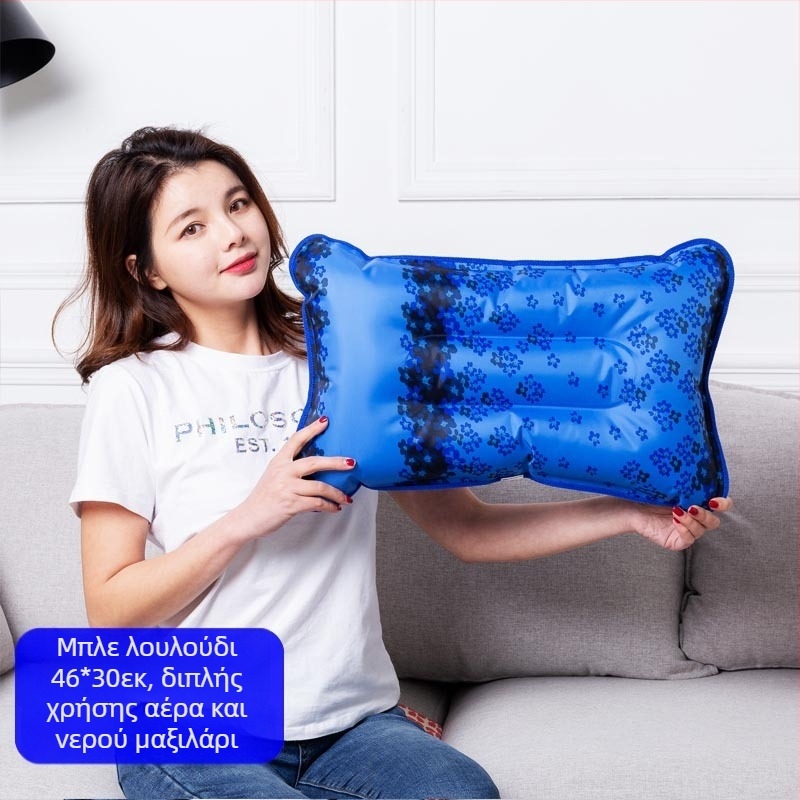 Μαξιλάρι πάγου με PVC ύφασμα και γέμισμα από κρυστάλλους πάγου για ψύξη και πρόληψη θερμοπληξίας; καθολική χρήση, δυνατότητα παραμετροποίησης.