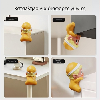 Προστάτης γωνίας για παιδιά σε τραπέζια και ντουλάπια — προστασία από κρούσεις, σχεδίαση με 90 μοίρες γωνία, μάρκα Mr. Art, μοντέλο YYQ10127, συσκευασία 300 τεμ.
