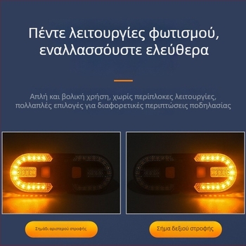Shunke ασύρματο φως ποδηλάτου με USB φόρτιση, εμπρόσθιο και οπίσθιο φως με τηλεχειριστήριο, για ποδήλατο βουνού, σήμα στροφής