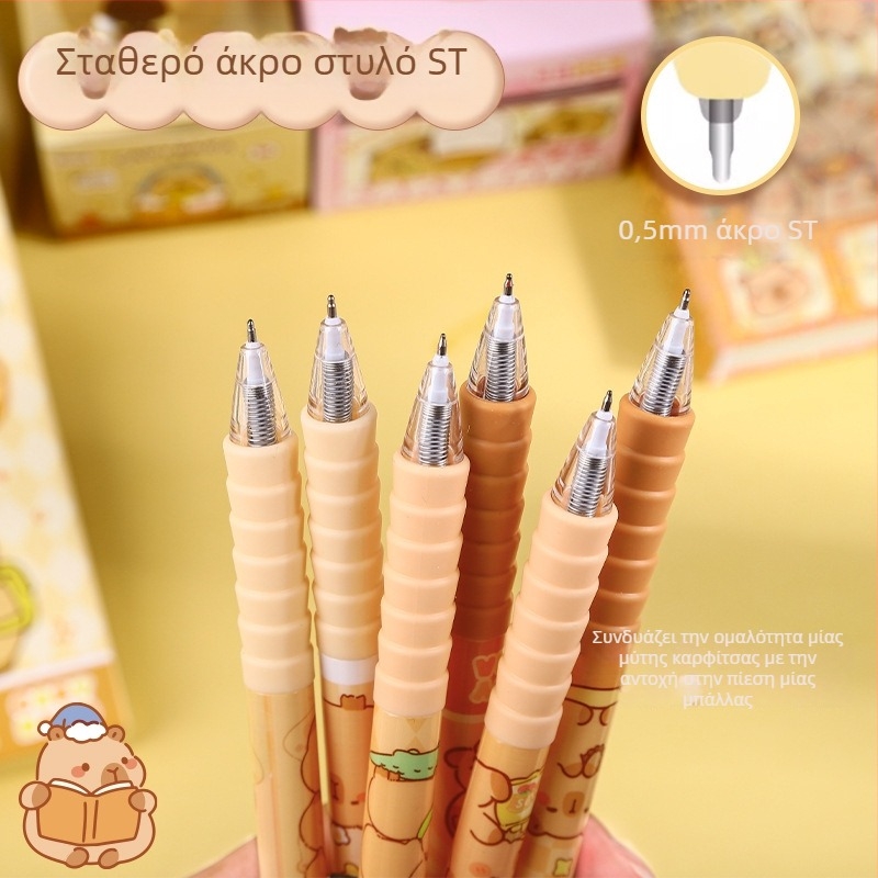 Ke chen Cartoon σειρά στυλό με μαλακή λαβή - ST-tip, πλαστικό σώμα, συσκευασία σε κουτί, κλείσιμο με πάτημα