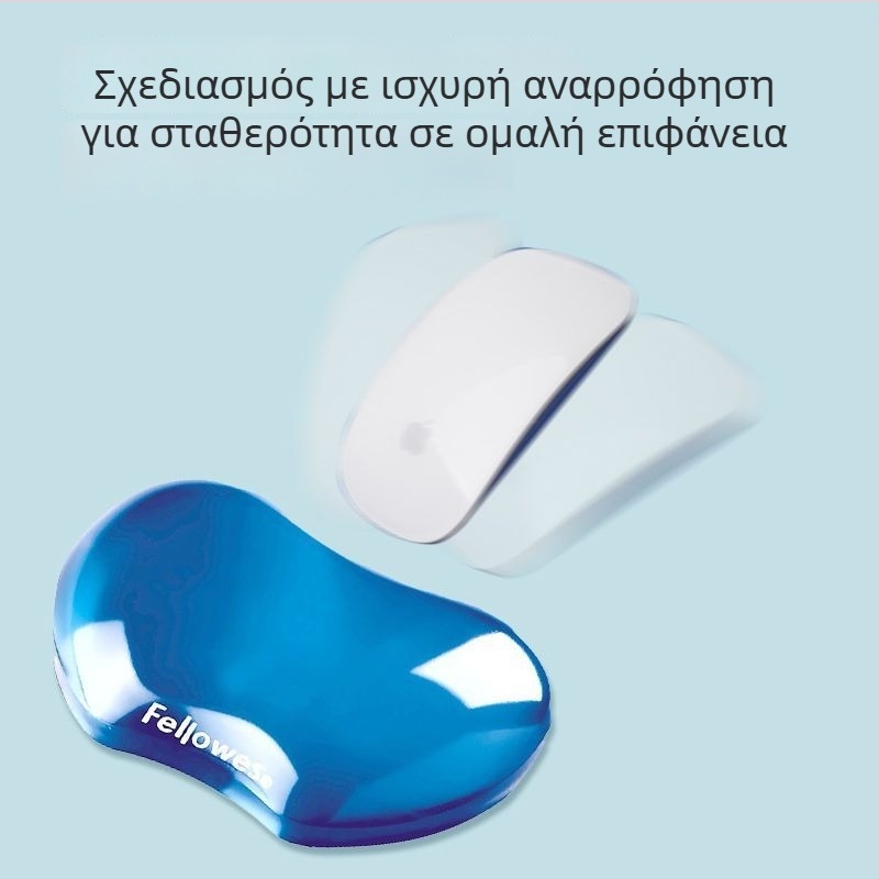 Μεγάλη καουτσούκ υποστήριξη καρπού για ποντίκι γραφείου και παιχνιδιών — μονοπλευρή, υποστήριξη καρπού, μοντέλο 91177