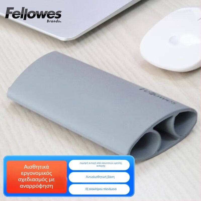 Μεγάλη καουτσούκ υποστήριξη καρπού για ποντίκι γραφείου και παιχνιδιών — μονοπλευρή, υποστήριξη καρπού, μοντέλο 91177