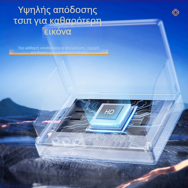 HD υποβρύχια κάμερα ανίχνευσης ψαριών με νυχτερινή όραση και υπερ-ευρυγώνιο οπτικό πεδίο; εύρος βάθους 0,6–30 μ; τροφοδοσία DC 10–18 V; μάρκα Zhi Yi.