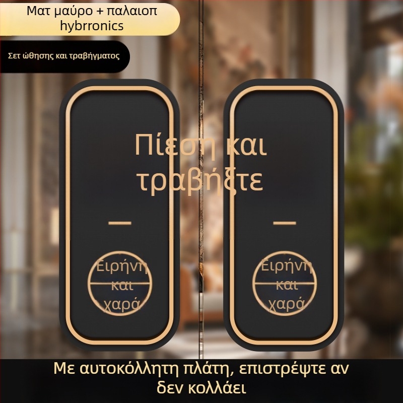 Ακρυλική πινακίδα πόρτας συρόμενης Push-Pull | UV εκτύπωση | με δυνατότητα παραμετροποίησης