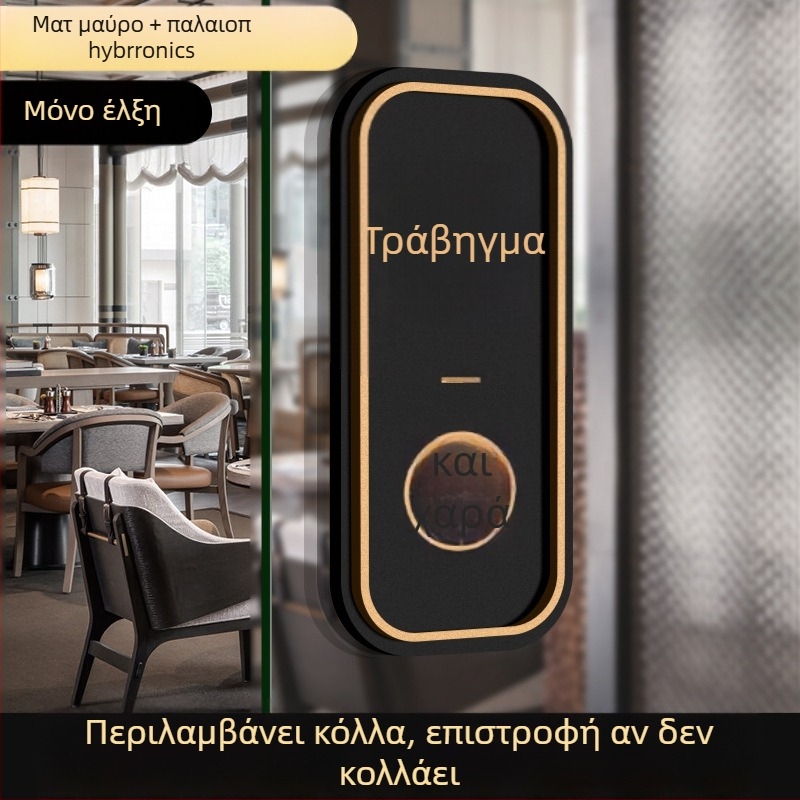 Ακρυλική πινακίδα πόρτας συρόμενης Push-Pull | UV εκτύπωση | με δυνατότητα παραμετροποίησης