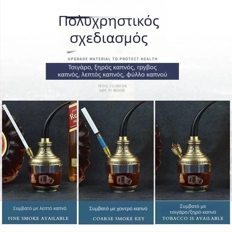 Ακρυλικός σωλήνας με αποσπώμενο και πλενόμενο σχέδιο, φορητός, στόμιο φιλτρου με τρεις λειτουργίες