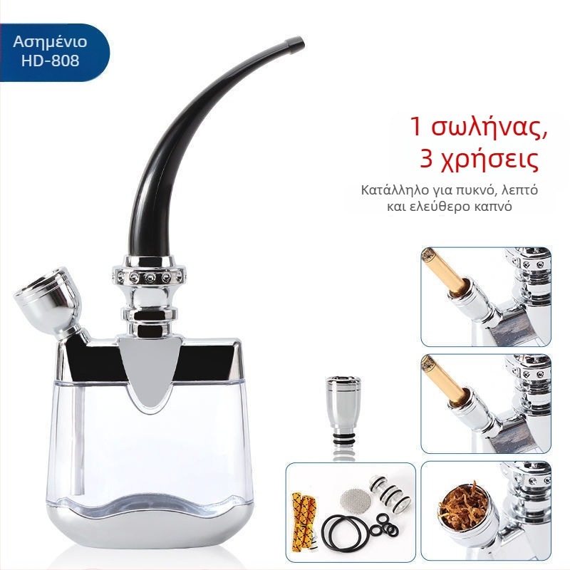 Ακρυλικός σωλήνας με αποσπώμενο και πλενόμενο σχέδιο, φορητός, στόμιο φιλτρου με τρεις λειτουργίες