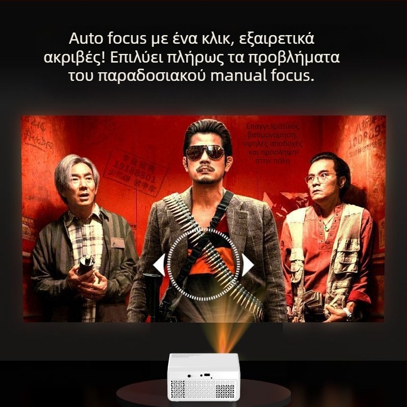 Προβολέας – 1080p Full HD, 60W, Πιστοποιητικό 3C 2025180903069551