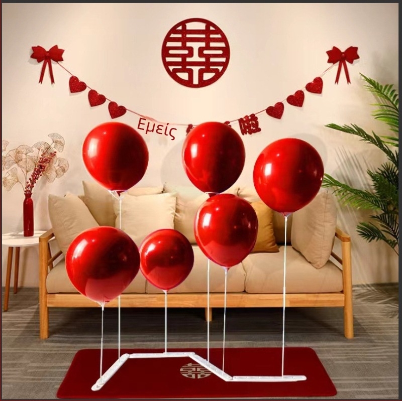 Στήριγμα για μπαλόνια τραπεζιού – Πλαστικό, Εσωτερική χρήση, Αθλητικές εκδηλώσεις