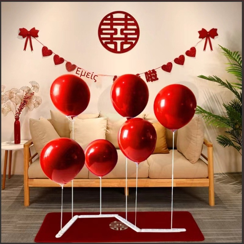 Στήριγμα για μπαλόνια τραπεζιού – Πλαστικό, Εσωτερική χρήση, Αθλητικές εκδηλώσεις