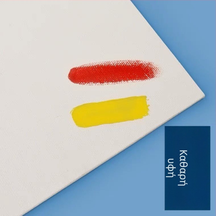 Πίνακας ζωγραφικής σε καμβά για λάδι και ακρυλικό, βαμβακερό ύφασμα 280 g/m², τετράγωνος, λεπτός και φορητός