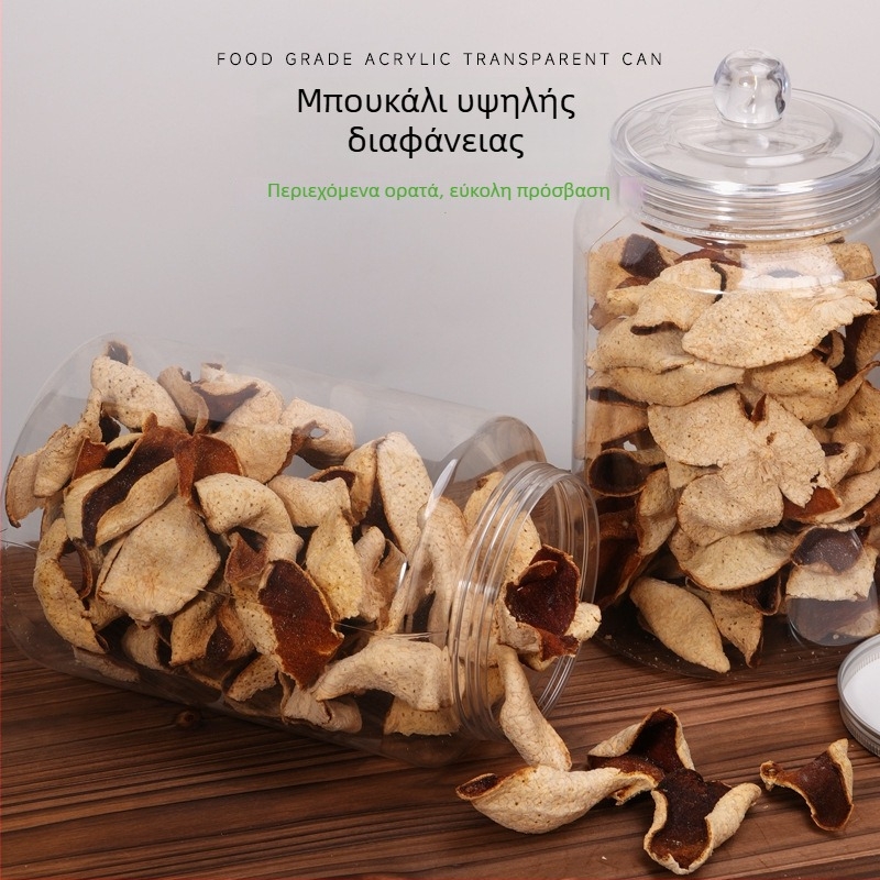 PET πλαστικό μπουκάλι για συσκευασία τροφίμων, διαφανές, σφραγισμένο, ποιότητας τροφίμων, κατάλληλο για τσάι και αποξηραμένα φρούτα