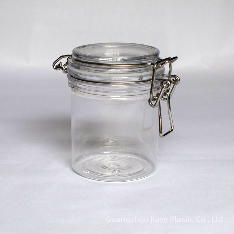 Κοσμητολογικό βάζο κρέμας, PET πλαστικό, χωρητικότητα 250 ml, με καπάκι, σφράγιση και εξαρτήματα.