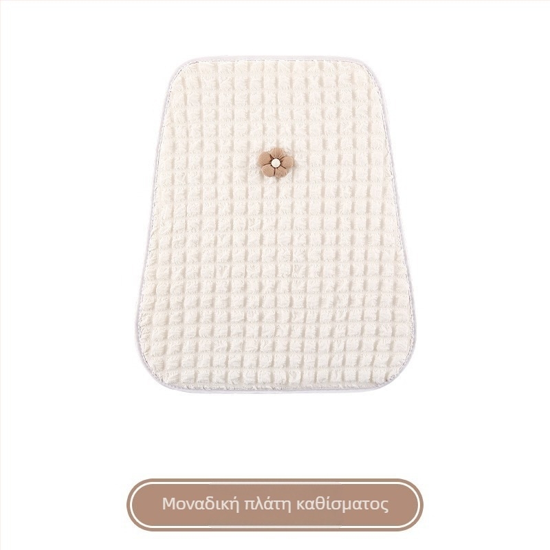 Μαξιλάρι καθίσματος αυτοκινήτου, κατάλληλο για όλες τις εποχές, απαλή επιφάνεια, γέμισμα από συνθετικές ίνες, κάλυμμα πίσω καθίσματος σε ένα κομμάτι