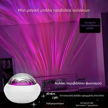 Προβολέας αστερισμών με ατμοσφαιρικό φωτισμό, ABS σώμα, μοντέλο 333, τάση ≤36V, πιστοποίηση 3C