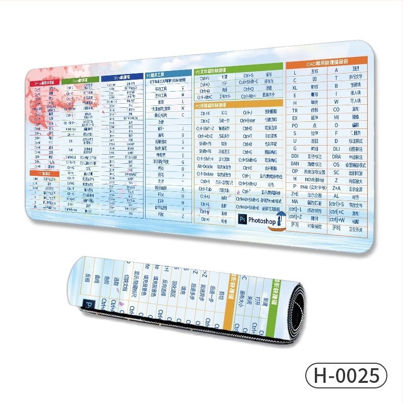 Μεγάλη επιφάνεια ποντικιού gaming, φυσικό καουτσούκ, αντιολισθητική επιφάνεια, εκτύπωση θερμικής μεταφοράς, OEM παραγωγή, προσαρμοσμένο λογότυπο