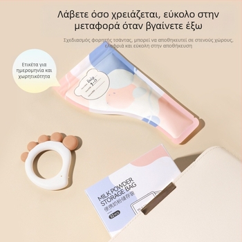 Beta Peptide Κουτί Αποθήκευσης Γάλακτος Σε Σκόνη - Φορητό, Αεροστεγές, Για Ταξίδια, Για Νεογέννητα έως 3 Ετών