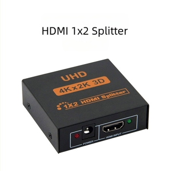 HDMI διαχωριστής 1x2 - 4Kx2K, 3D, Liandake, Τροφοδοσία 5V