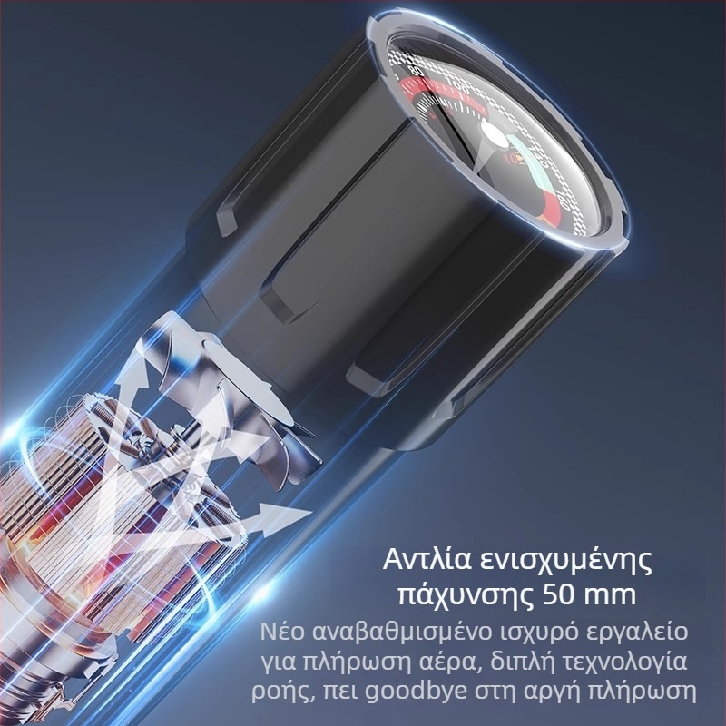 Χειροκίνητη αντλία ποδηλάτου, φορητός μικρός φουσκωτήρας