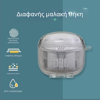 Διάφανη θήκη TPU για JBL Bean 2 Bluetooth ακουστικά – πλήρης κάλυψη, αντοχή στις πτώσεις