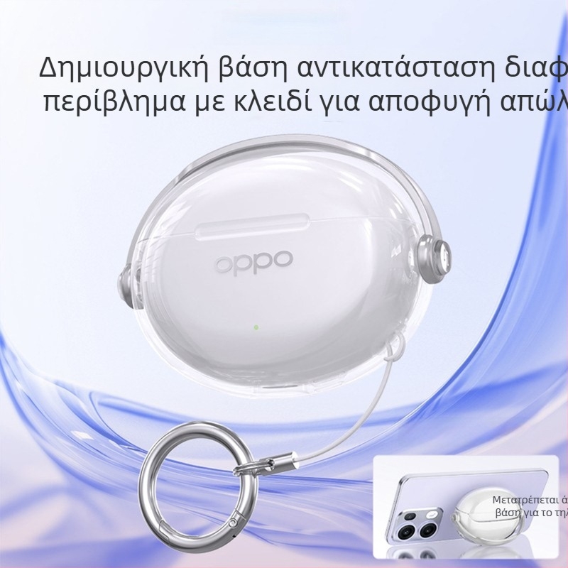 Θήκη ακουστικών για Oppo/OnePlus Enco X3 και Enco Air4Pro – TPU+PC, πολυλειτουργική φορητή μαλακή θήκη, κατασκευασμένη με έγχυση και επίστρωση, με δυνατότητα προσαρμογής