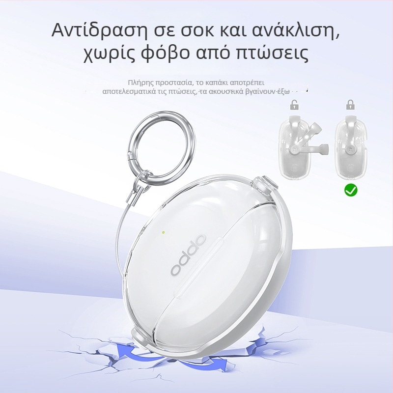 Θήκη ακουστικών για Oppo/OnePlus Enco X3 και Enco Air4Pro – TPU+PC, πολυλειτουργική φορητή μαλακή θήκη, κατασκευασμένη με έγχυση και επίστρωση, με δυνατότητα προσαρμογής
